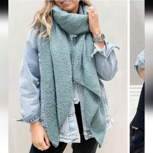 Soft Aqua Scarf